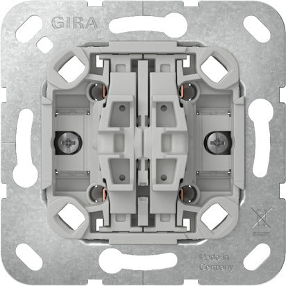Gira 4-Gang Drukknop Schakelaar 10A 250V NO Contact - 314700