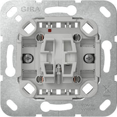 Gira Universeel Drukknop Schakelaar Invoegen 10AX 250V - 312600