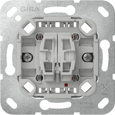 Gira Series Switch Insert 10A 250V Two Gang - 312500