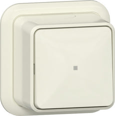 Gira 2-Pool Opbouwbedieningsschakelaar Met Led - 311210
