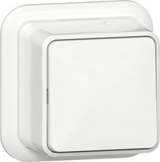 Gira Opbouw Tussen Schakelaar Puur Wit - 310711