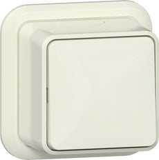 Gira Cross Tussen Schakelaar Crème Wit - 310710