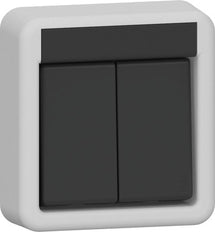 Gira Serie IP44 Wip Schakelaar Grijs - 310535