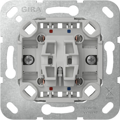 Gira 2-Poolse Aardlekautomaat Rocker Schakelaar Invoegen 10AX 250V - 310200
