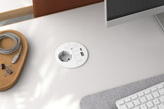 Loop In Laad 230V Stopcontact Met 22W USB A/C Lader - 938.303