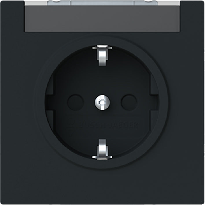 ABB Busch-Jaeger Veiligheid+ Wandcontactdoos Met Labelveld - 2CKA002013A5512