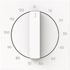 ABB Busch Timer Controleplaat Met 120 Min Draai Knop - 2CKA001753A9979