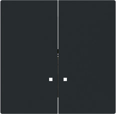 ABB Busch Hotel DND Schakelaar Afdekking Zwart Mat - 2CKA001751A3312