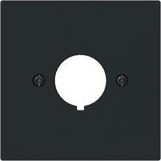 ABB 22.5mm Industriële Controlepaneel Afdekking Zwart - 2CKA001724A4447