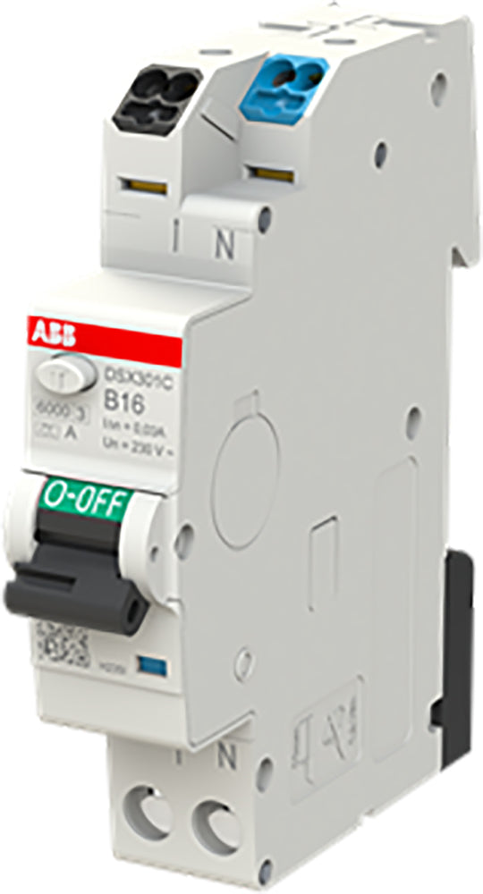 Abb Dsx301C B16 A30 Rcbo Aardlekautomaat - 2Csr255165R1165
