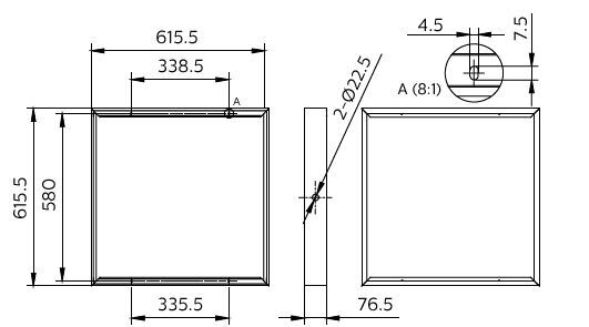 Philips Coreline Paneel Gen6 Led Opbouwdoos - 8720169752146