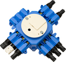 WAGO RD Plafond Aansluitdoos 1-In 6-Uit Schakelbaar - 1SPA007182F2545