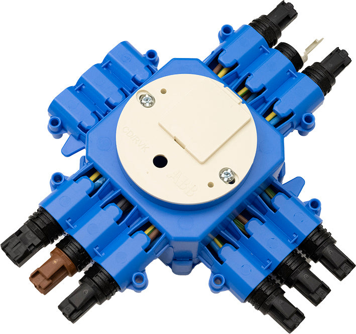 ABB Aansluitdoos CHP60 WAGO 1-In 6-Uit Aansluitsysteem - 1SPA007182F2526