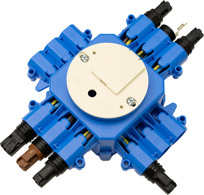 WAGO Aansluitdoos CHP60 Met 1-In 4-Uit Configuratie - 1SPA007182F2524