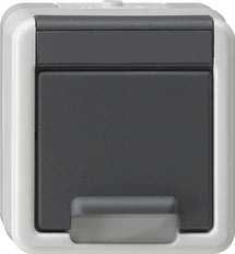 Gira Safety Plus Schokbestendige Stopcontact Met Afdekking - 441430