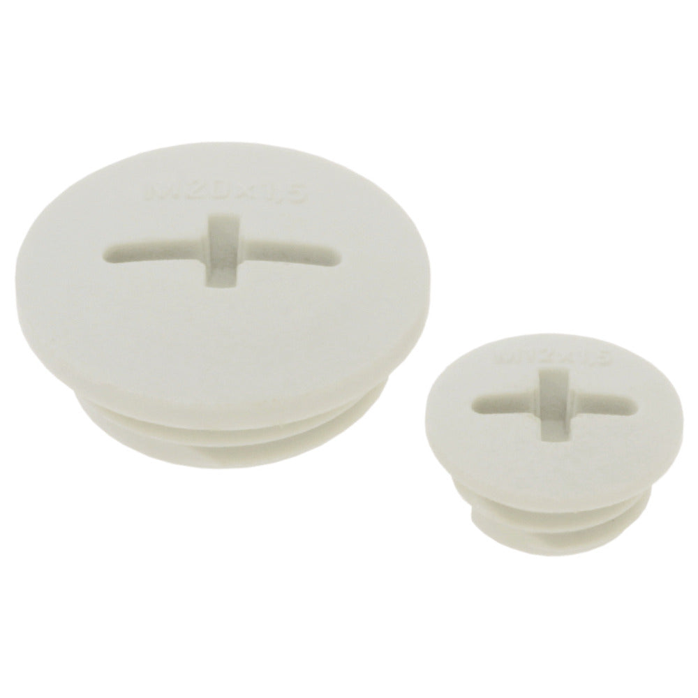 Skindicht M25 Glasvezel Versterkte Blindplug RAL7035 - 52006130 [50 Stuks]