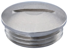 M32 Nickel Plated Brass Metric Blind Plug - 1052320050 [2 Pieces]