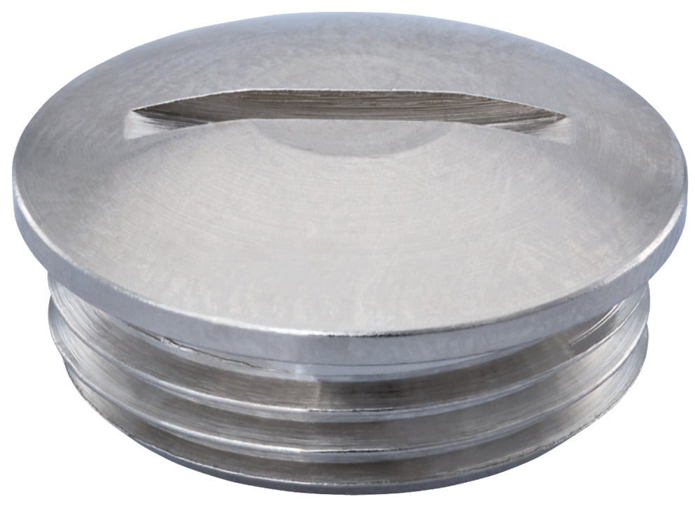 Vernikkelde Messing PG21 Kabeldoorvoerplug - 1052210001 [2 Stuks]