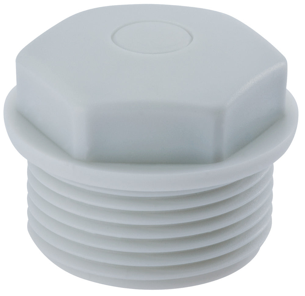 M40 Polyethylene Cable Gland Blind Plug Grey - 1282400050 [5 Pieces]