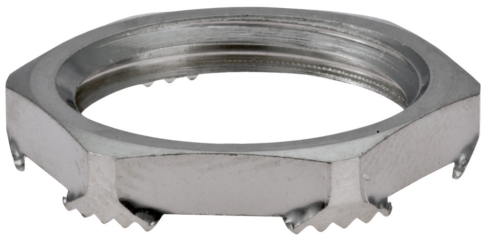 Hummel GM EMC M20 Nickel Plated Brass Lock Nut - 1167200050 [2 Pieces]