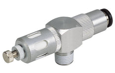 IN-12mm UIT-R1/4" Snel Ontluchtingsventiel met Naald en Demper