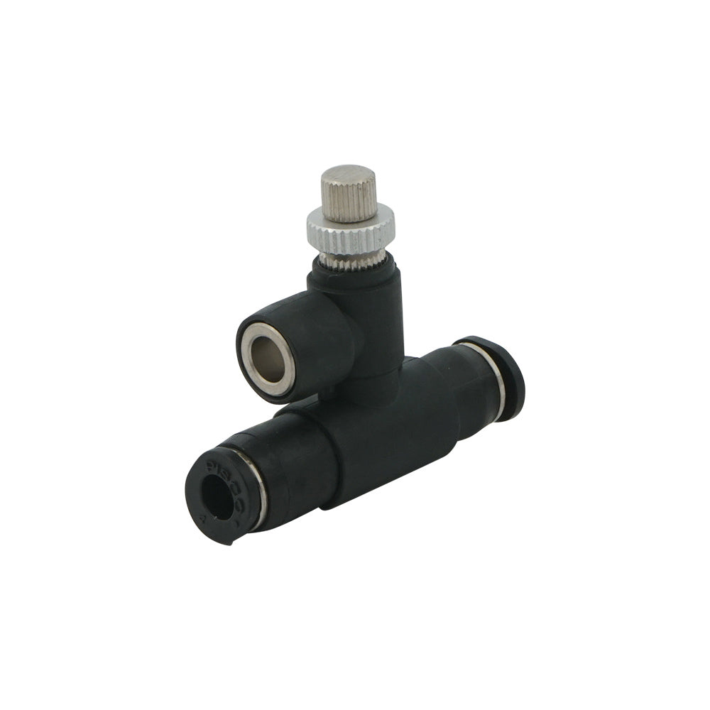 6mm - 6mm Insteek Recht Snel Ontluchtingsventiel met Naald en Demper