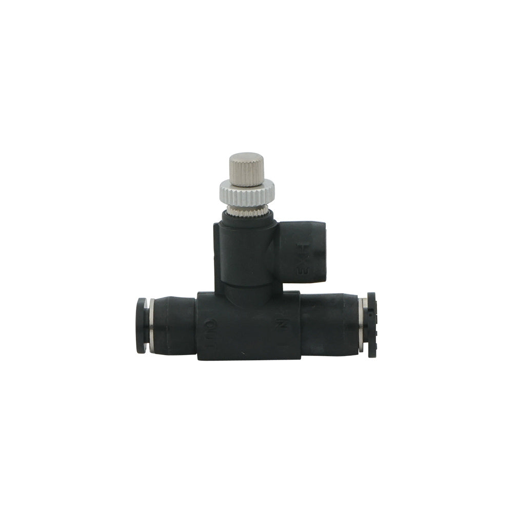 6mm - 6mm Insteek Recht Snel Ontluchtingsventiel met Naald en Demper