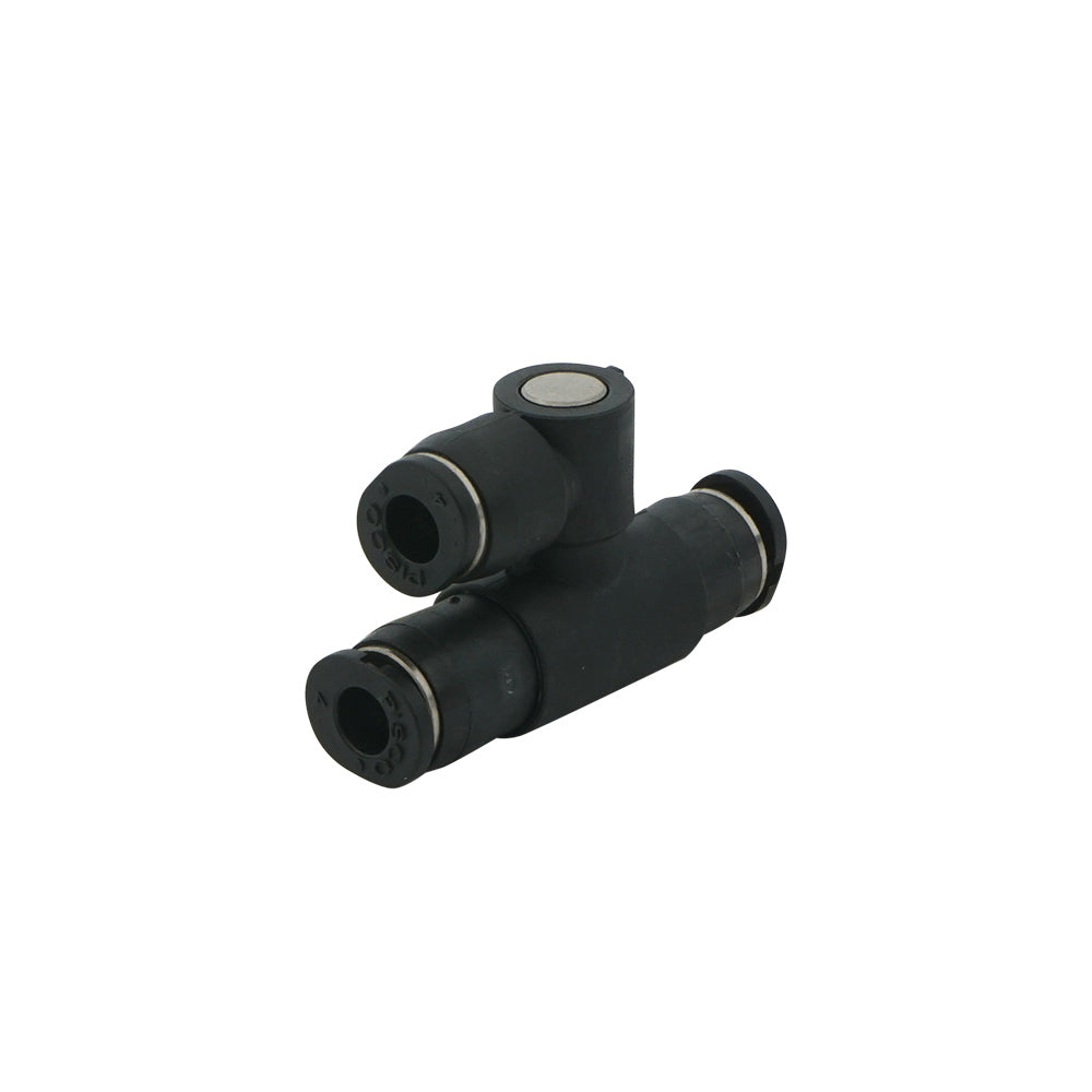 4mm - 4mm Insteek Rechte Slangaansluiting Snel Ontluchtingsventiel