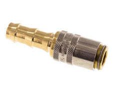 Messing DN 6 Tempereerkoppeling Snelkoppeling 9.5 mm Slangpilaar