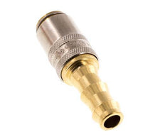 Messing DN 6 Tempereerkoppeling Snelkoppeling 9.5 mm Slangpilaar
