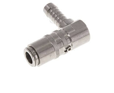 RVS DN 6 Tempereerkoppeling Snelkoppeling 9 mm Slangpilaar 90-deg