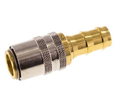 Messing DN 9 Tempereerkoppeling Snelkoppeling 12.7 mm Slangpilaar