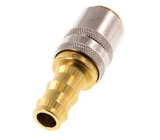 Messing DN 9 Tempereerkoppeling Snelkoppeling 12.7 mm Slangpilaar