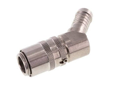 RVS DN 9 Tempereerkoppeling Snelkoppeling 13 mm Slangpilaar 45-deg