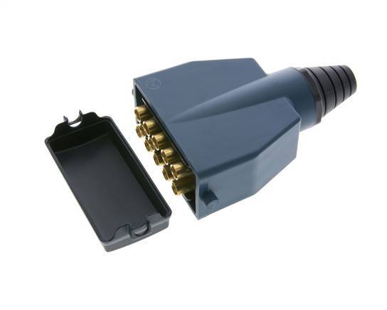 Messing Meervoudige Koppeling Insteeknippel 12x4 mm Push-in-aansluitingen