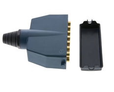 Messing Meervoudige Koppeling Insteeknippel 20x4 mm Push-in-aansluitingen