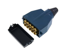 Messing Meervoudige Koppeling Insteeknippel 10x6 mm Push-in-aansluitingen