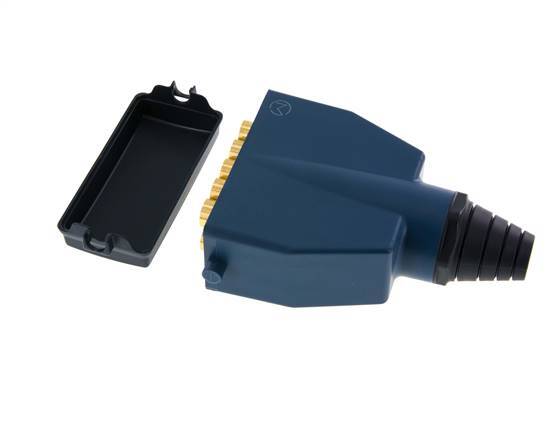 Messing Meervoudige Koppeling Insteeknippel 10x6 mm Push-in-aansluitingen