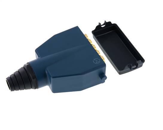 Messing Meervoudige Koppeling Insteeknippel 10x6 mm Push-in-aansluitingen