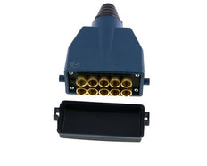 Messing Meervoudige Koppeling Insteeknippel 10x6 mm Push-in-aansluitingen