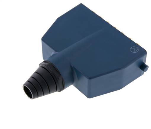 Messing Meervoudige Koppeling Insteeknippel 14x6 mm Push-in-aansluitingen