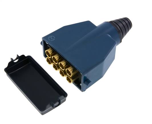 Messing Meervoudige Koppeling Insteeknippel 8x8 mm Push-in-aansluitingen