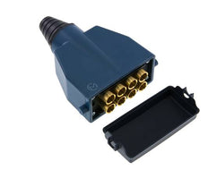 Messing Meervoudige Koppeling Insteeknippel 8x8 mm Push-in-aansluitingen