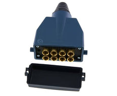 Messing Meervoudige Koppeling Insteeknippel 8x8 mm Push-in-aansluitingen