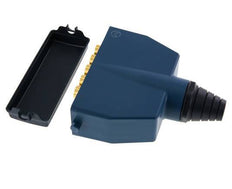 Messing Meervoudige Koppeling Insteeknippel 10x8 mm Push-in-aansluitingen
