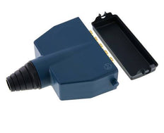 Messing Meervoudige Koppeling Insteeknippel 10x8 mm Push-in-aansluitingen
