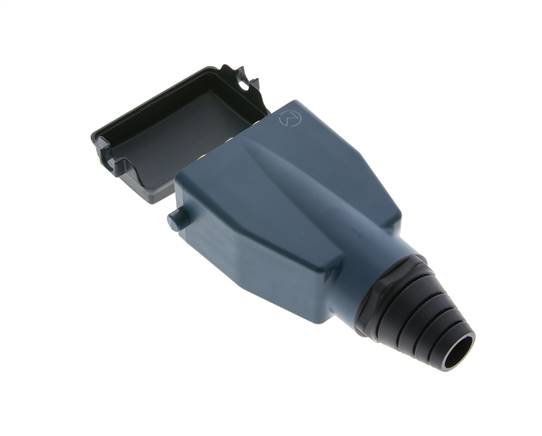 Messing Meervoudige Koppeling Insteeknippel 6x6 mm Push-in-aansluitingen Dubbele afsluiting