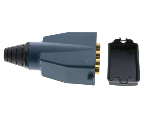 Messing Meervoudige Koppeling Insteeknippel 6x6 mm Push-in-aansluitingen Dubbele afsluiting