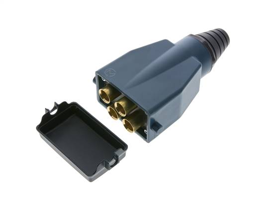 Messing Meervoudige Koppeling Insteeknippel 4x8 mm Push-in-aansluitingen Dubbele afsluiting