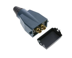 Messing Meervoudige Koppeling Insteeknippel 4x8 mm Push-in-aansluitingen Dubbele afsluiting